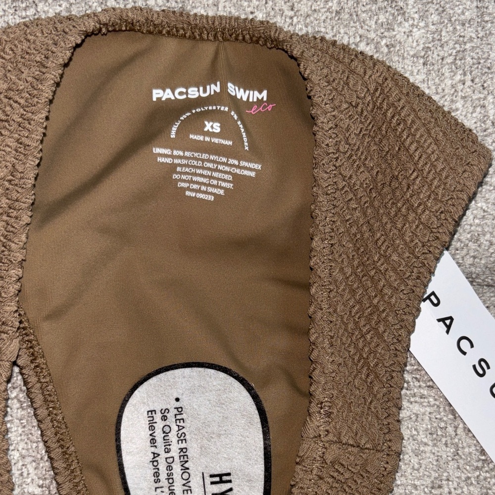 NWT PacSun Swim Ribbed Bikini Bottom - Picture 3 of 4